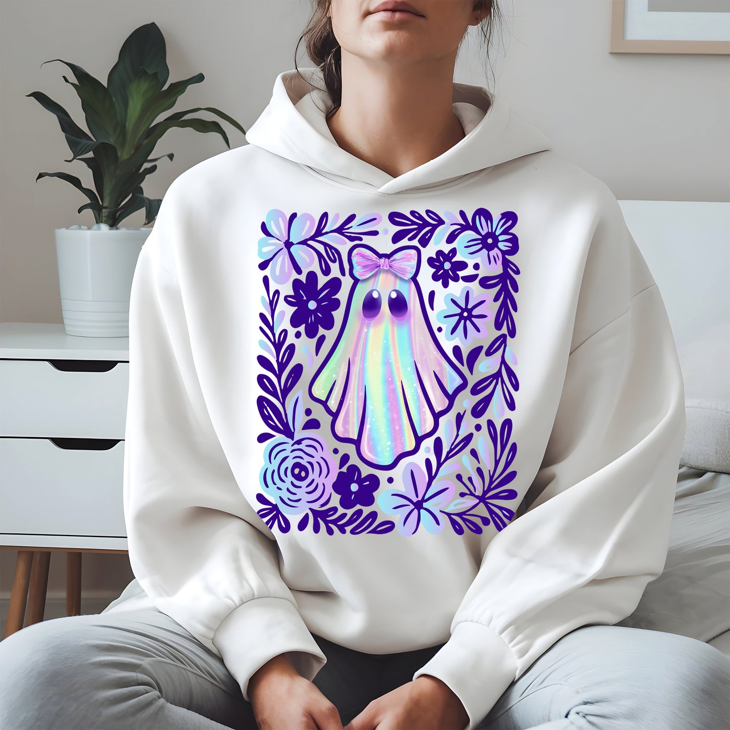 Iridescent Ghost halloween shirt