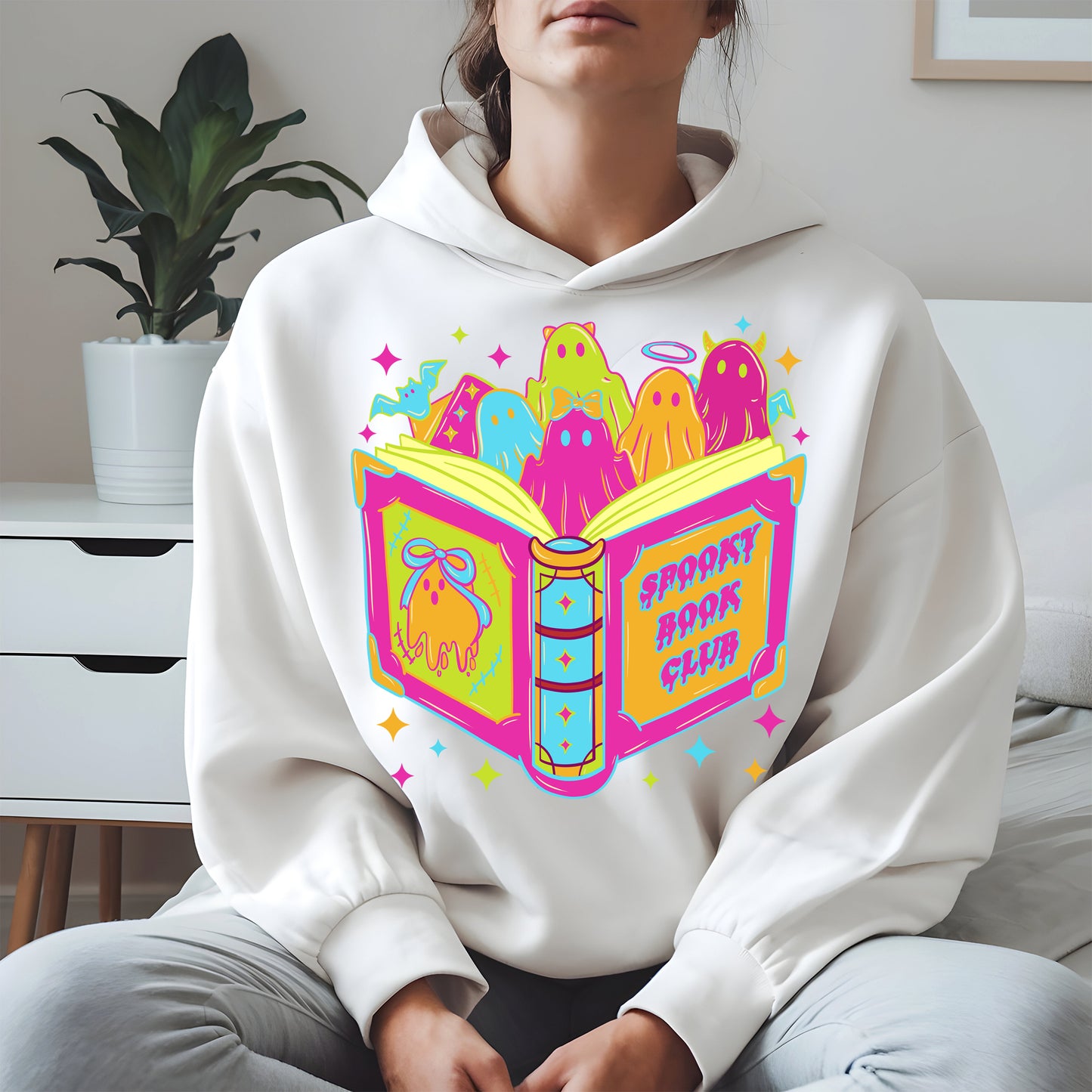 Spooky Book Club shirt and hoodie