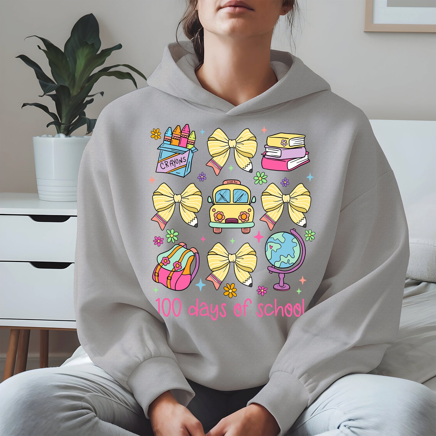 100 Days of School Coquette Shirt