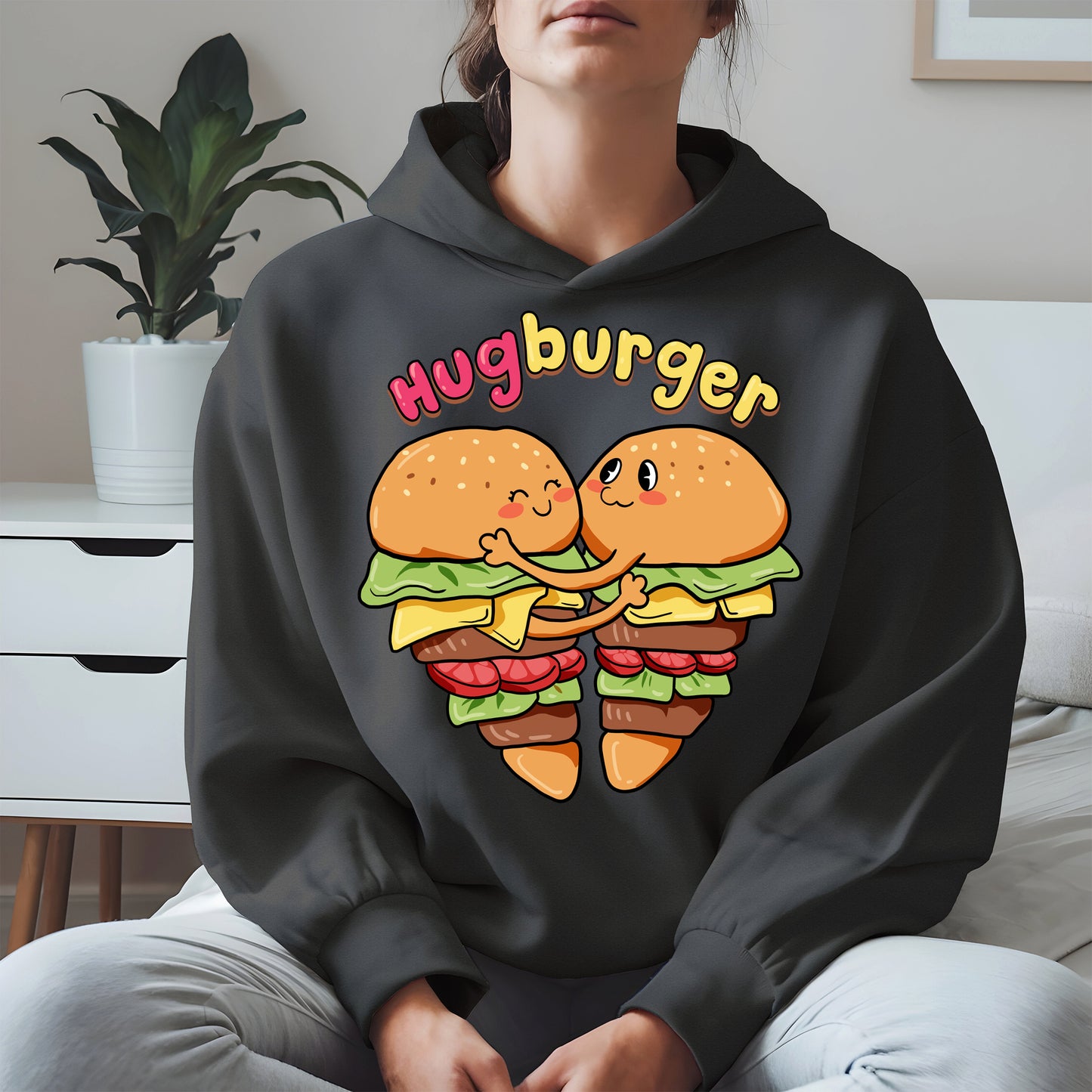 Hugburger Cute Couple Shirt