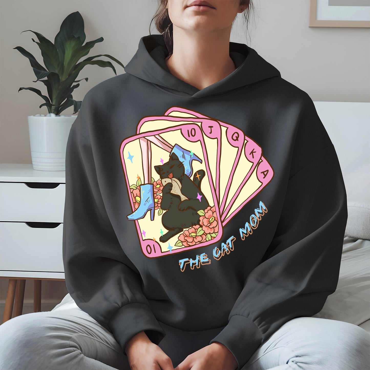 The Cat Mom Tarot Card Tee
