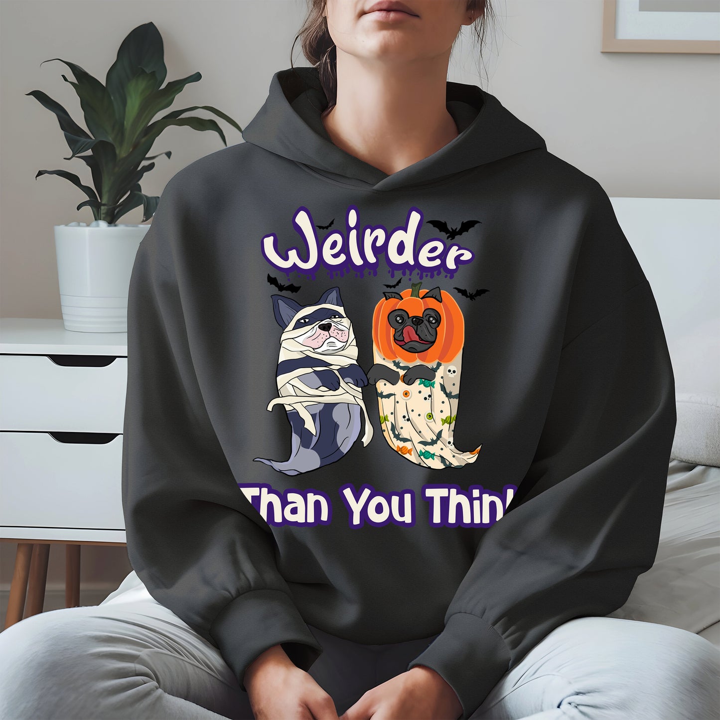Weirder Than You Think Dog Ghost Tee