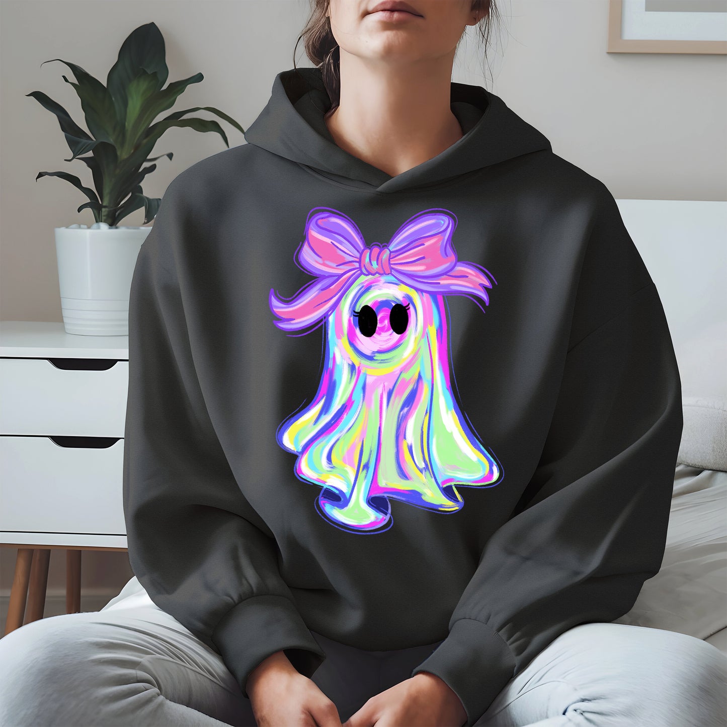 Pastel Ghost Shirt Hoodie Sweatshirt for Halloween Vibes