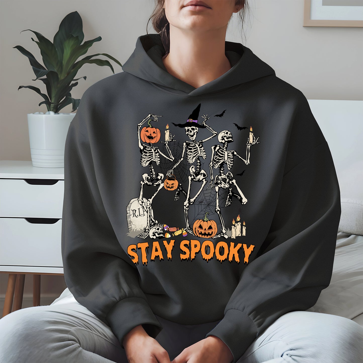 Dancing Skeleton Stay Spooky Shirt