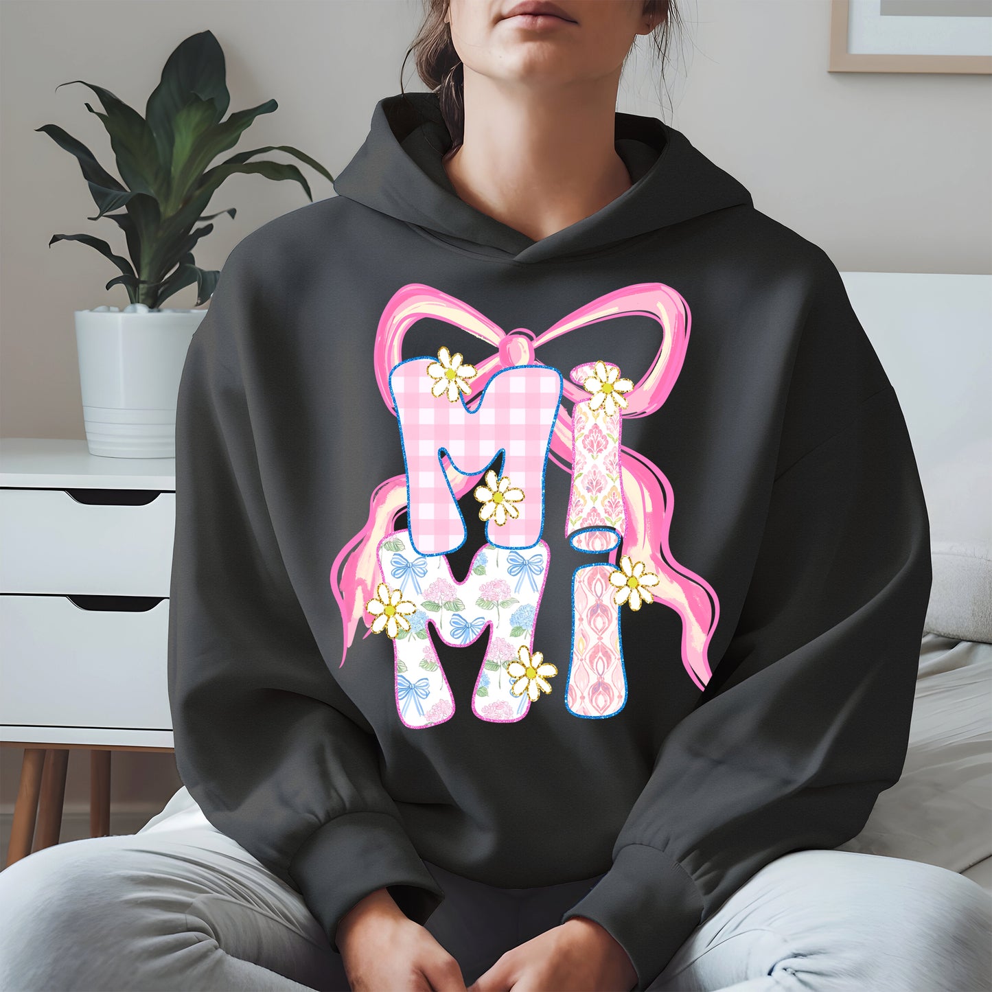 Cute MIMI Shirt Mother Tee Hoodie Sweatshirt Gift for Grandma