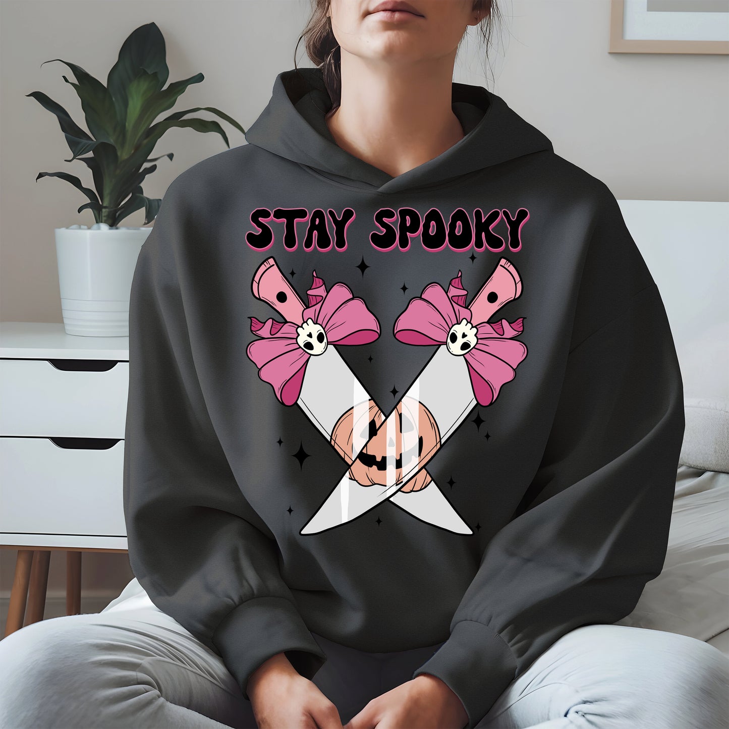 Stay Spooky Knife Halloween Shirt