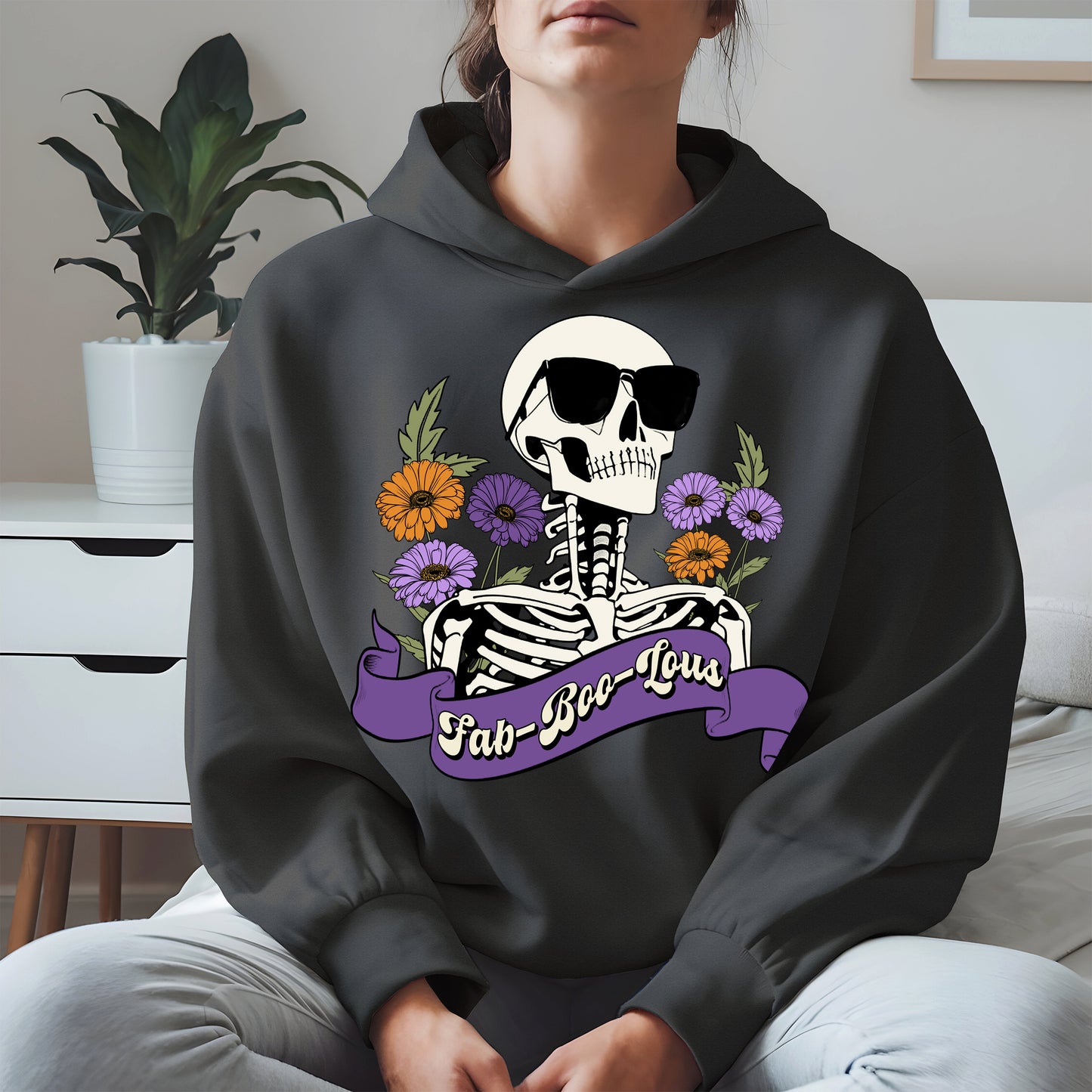 Fab-Boo-Lous Skeleton Halloween Shirt