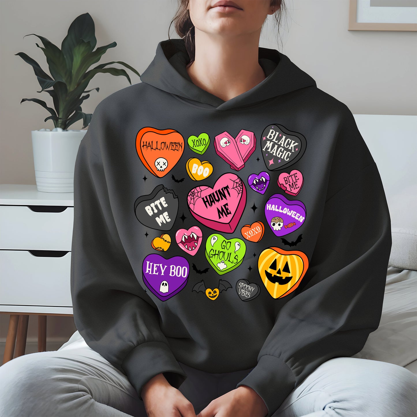 Halloween Candy Hearts Shirt