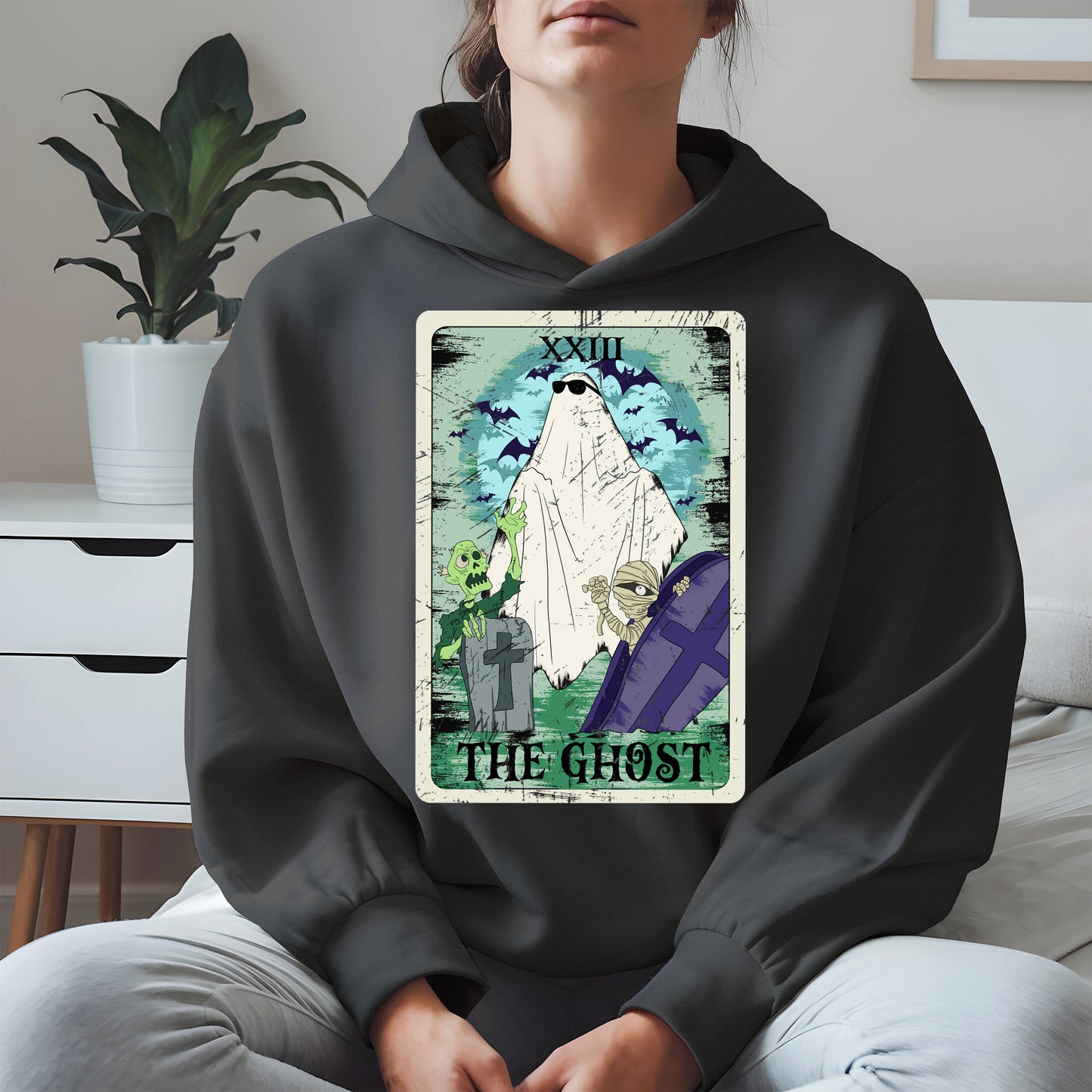 The Ghost Tarot Halloween Shirt