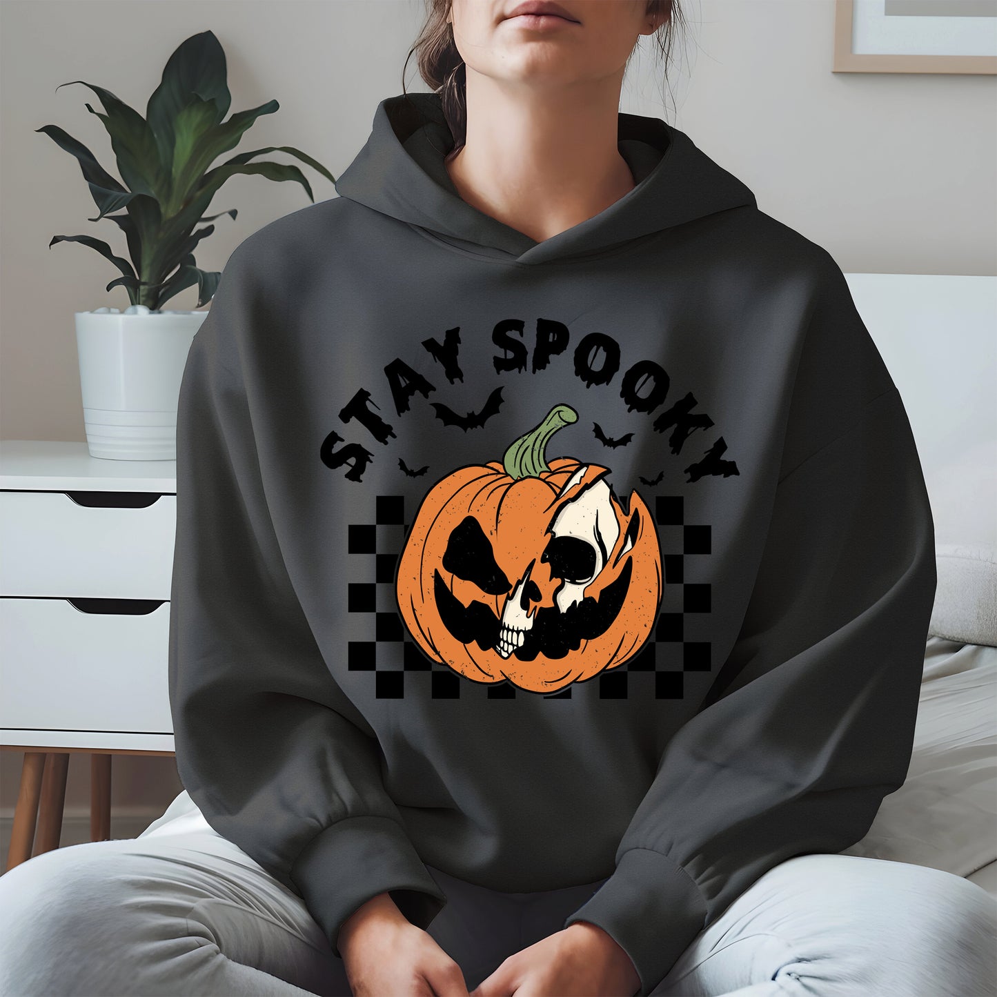 Creepy Skull Pumpkin Halloween Shirt