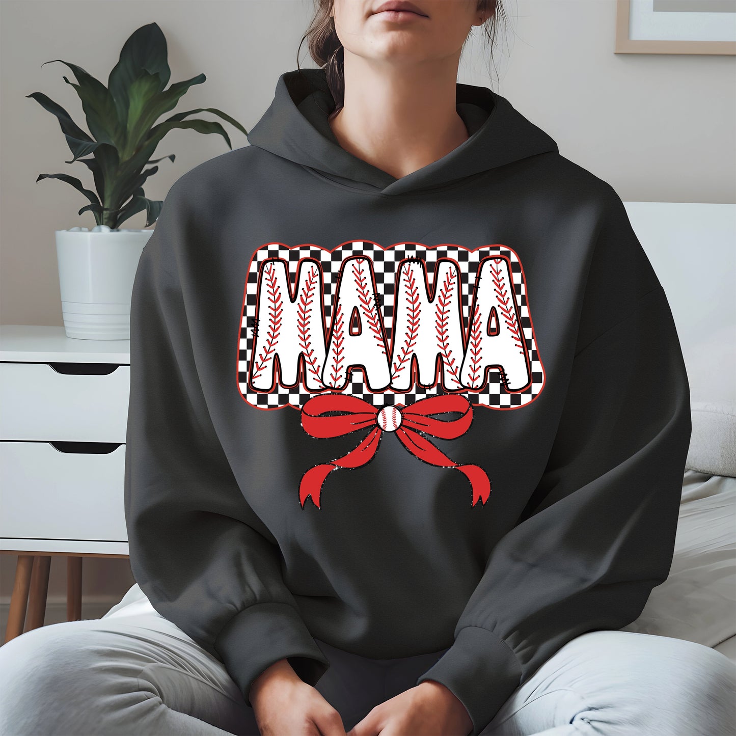 Baseball Mama Shirt Sport Tee Hoodie Sweatshirt Gift for Baseball Moms