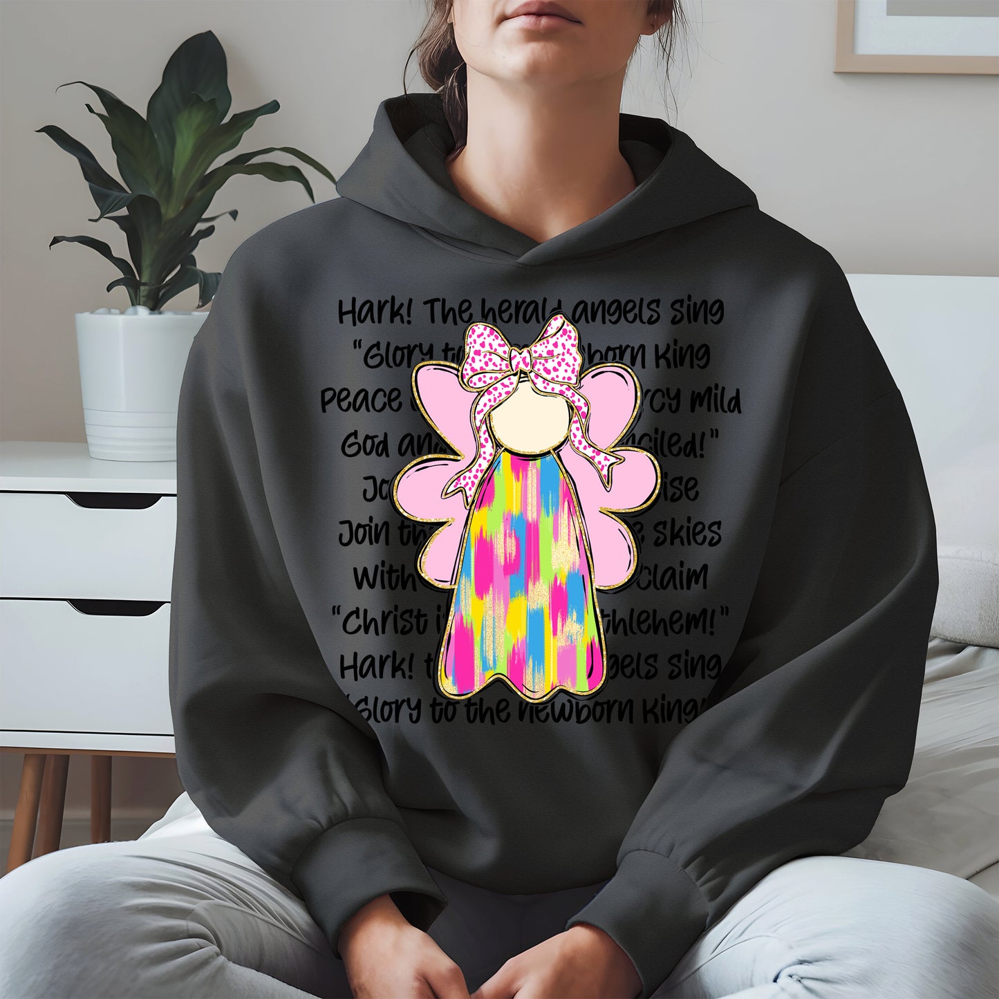 Colorful Angel Christmas Shirt