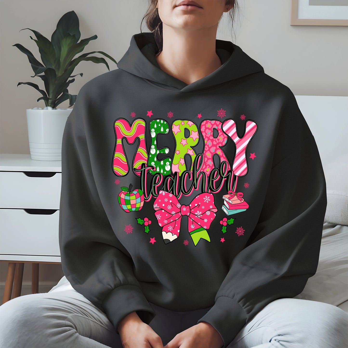 Merry Teacher Christmas Shirt