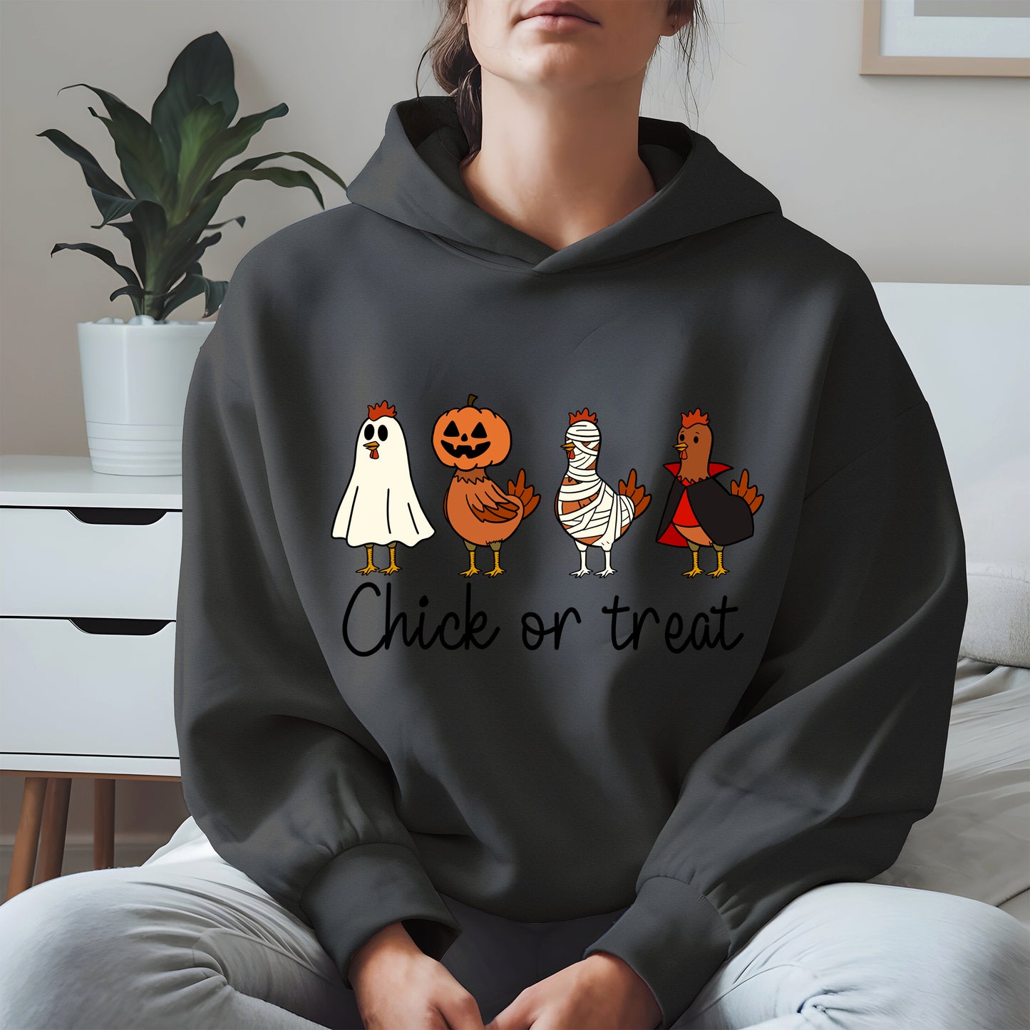 Chick or treat halloween shirt