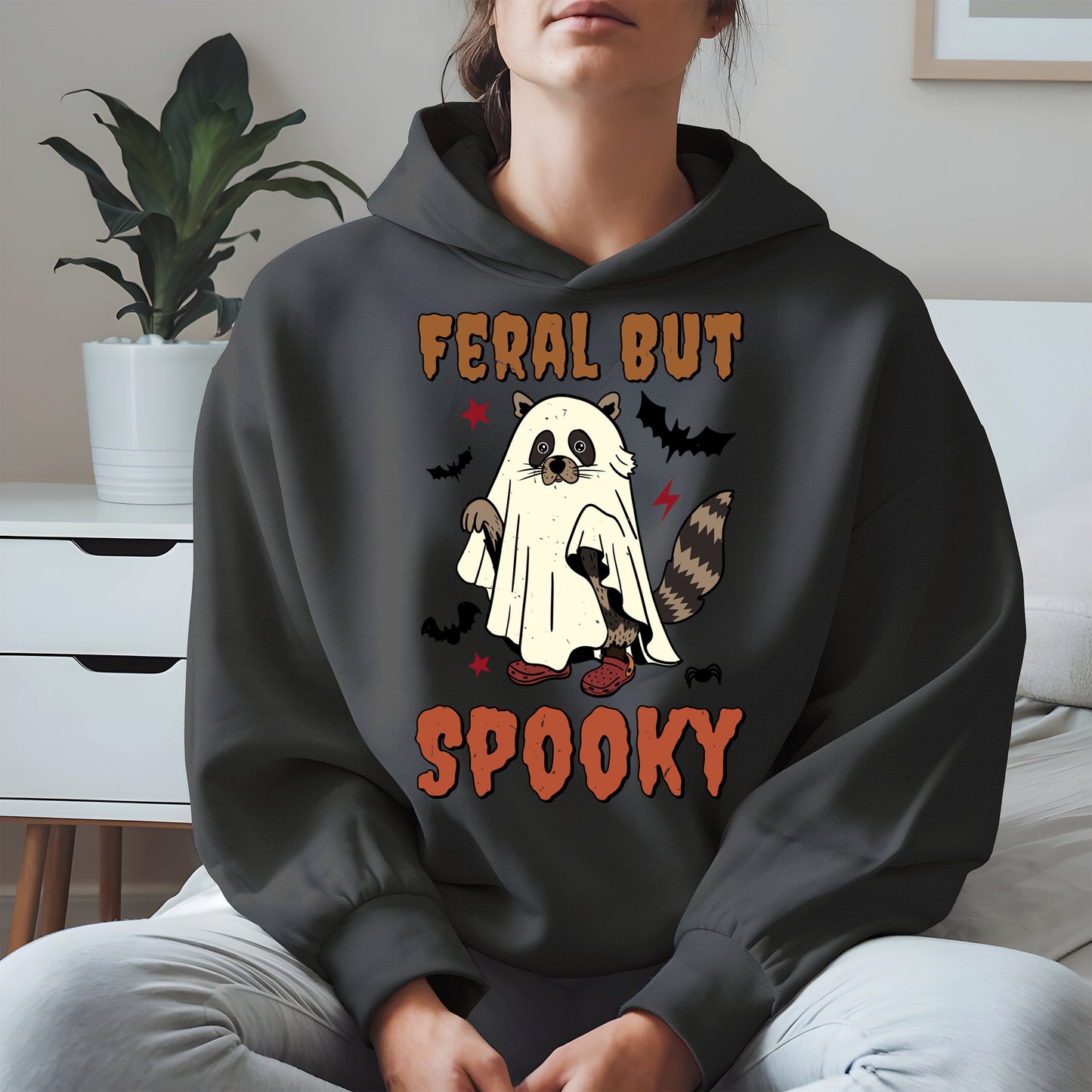 Feral But Spooky halloween shirt