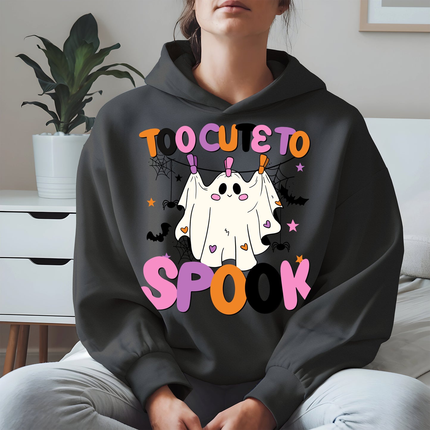 Too cute to spook halloween shirt