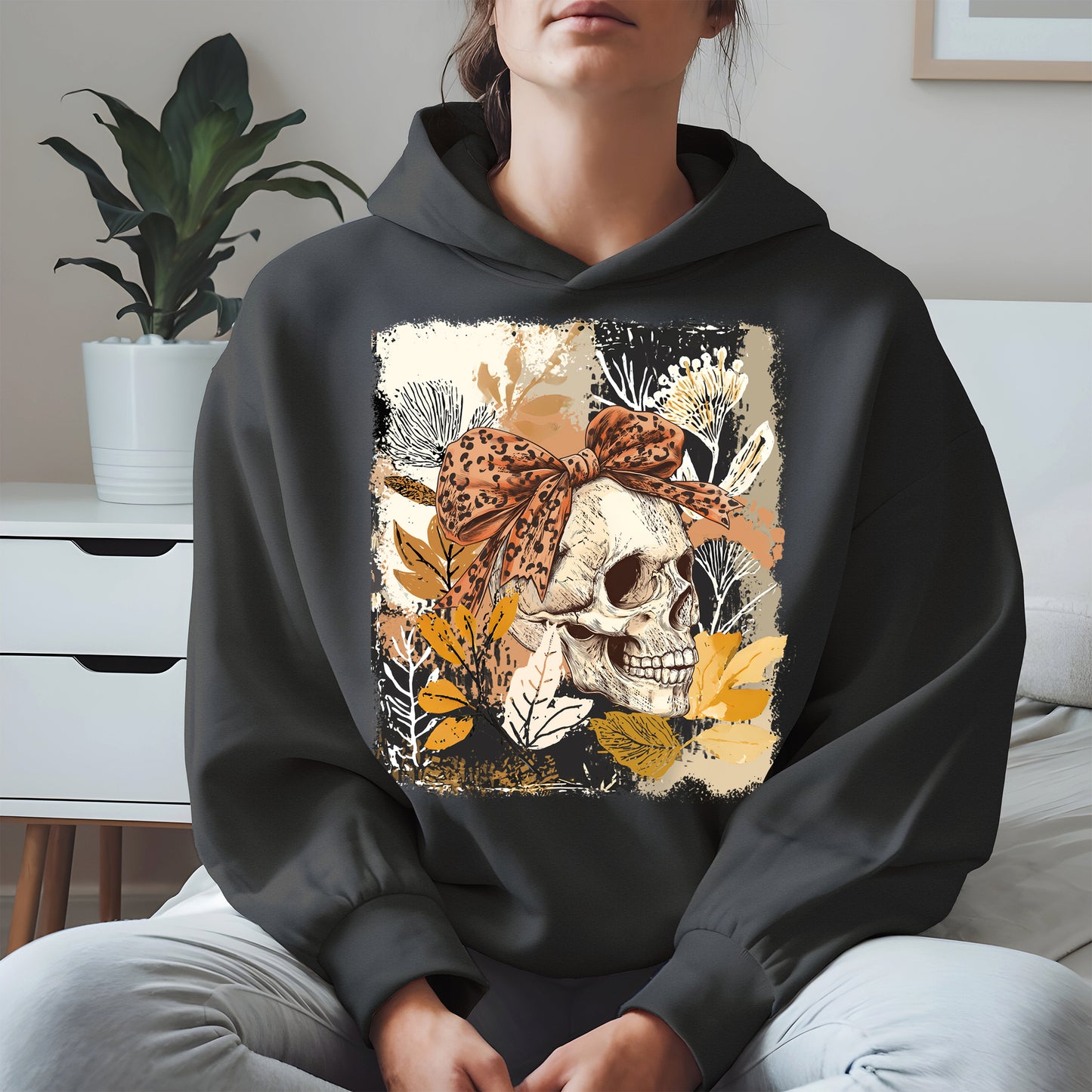 Skull Coquette Boho halloween shirt