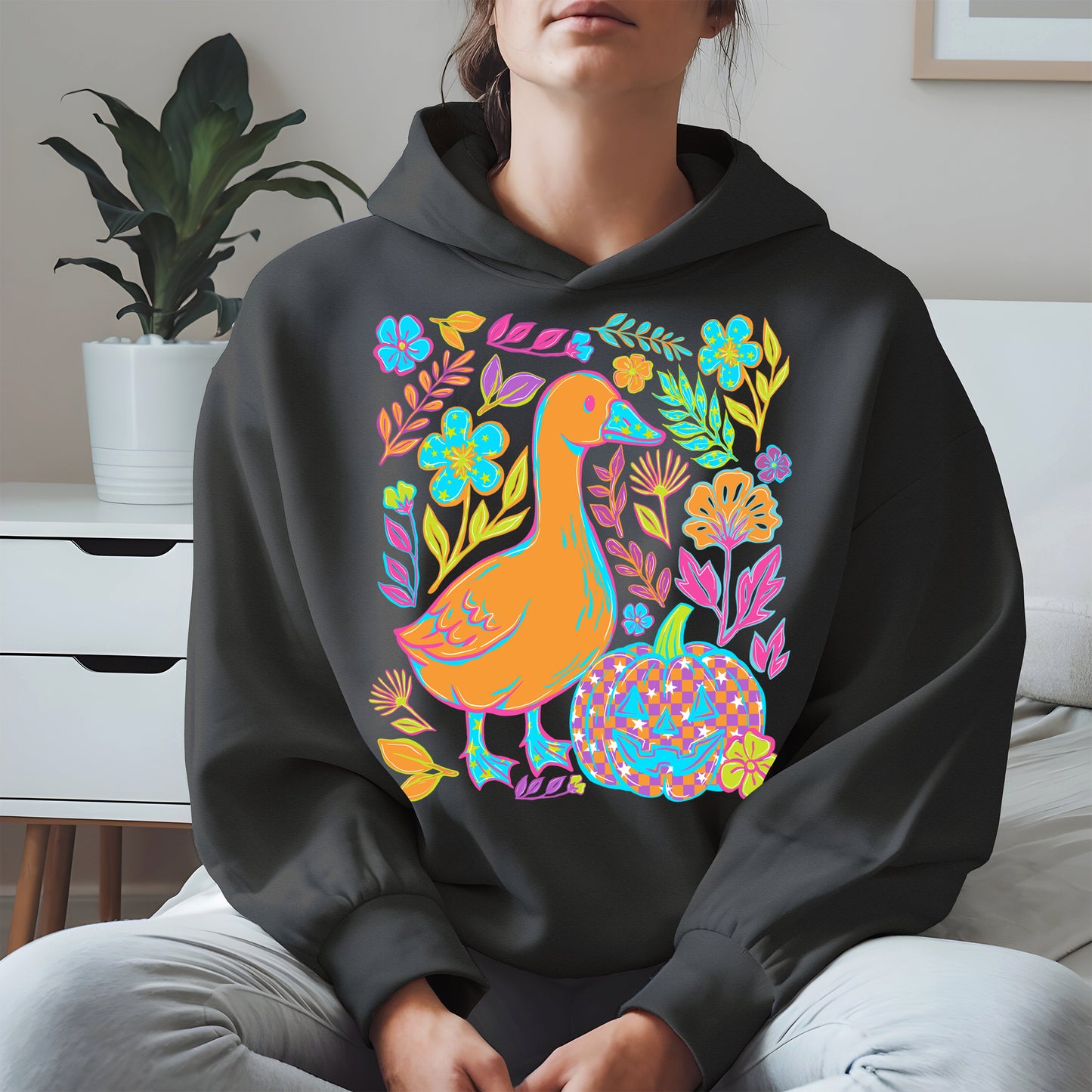 Spooky Goose Halloween shirt and hoodie