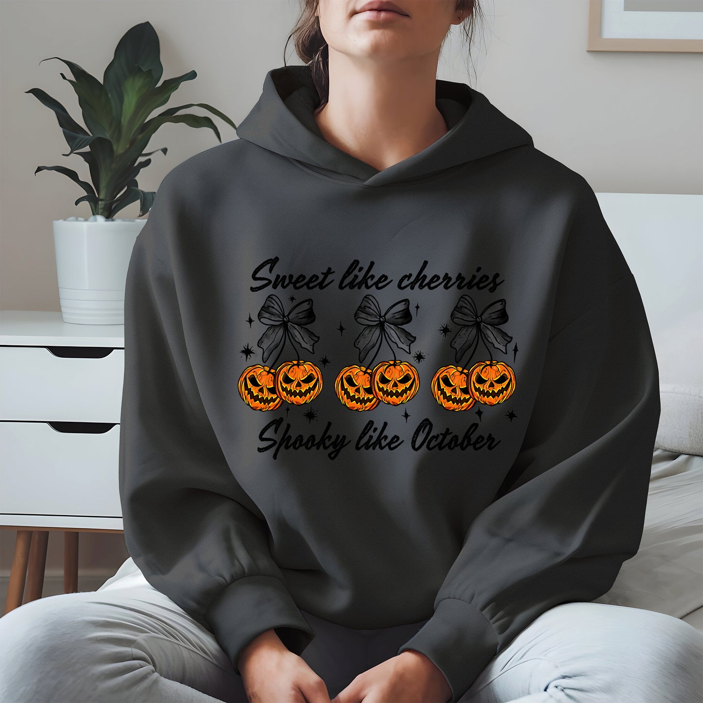 Sweet like cherries Spooky like October shirt