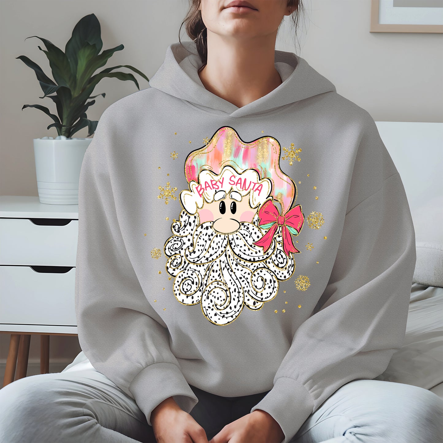 Santa Baby Shirt, Cute Christmas Sweatshirt, Hoodie