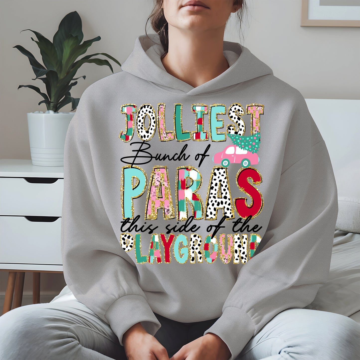 Jolliest Bunch of Teachers Christmas Shirt