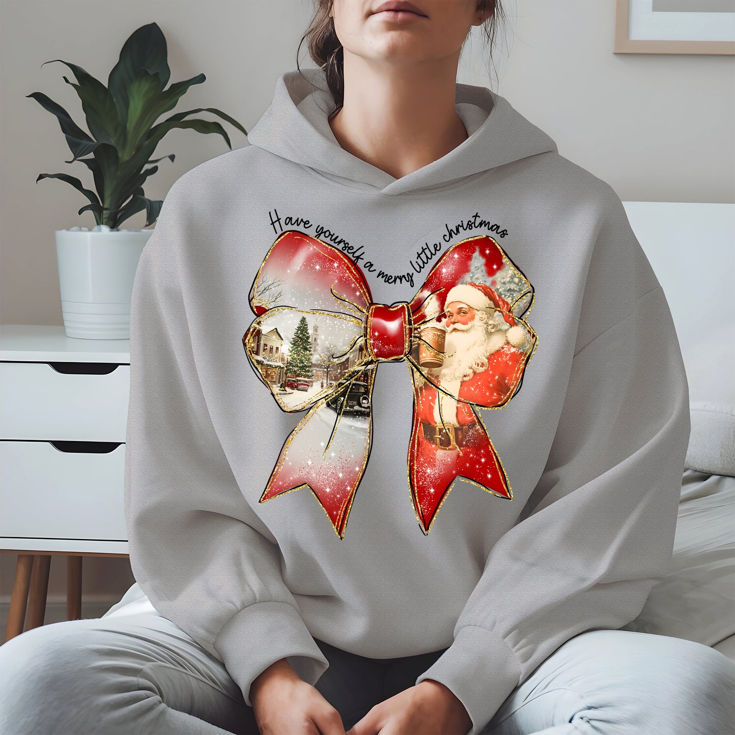 Small Town Christmas Santa Holiday Shirt