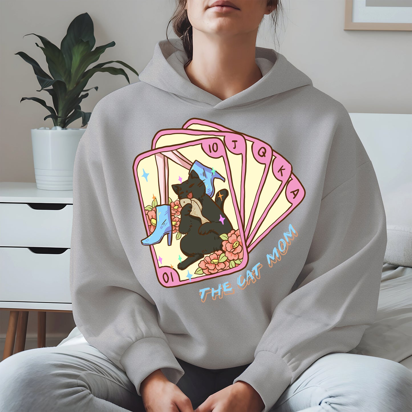 The Cat Mom Tarot Card Tee