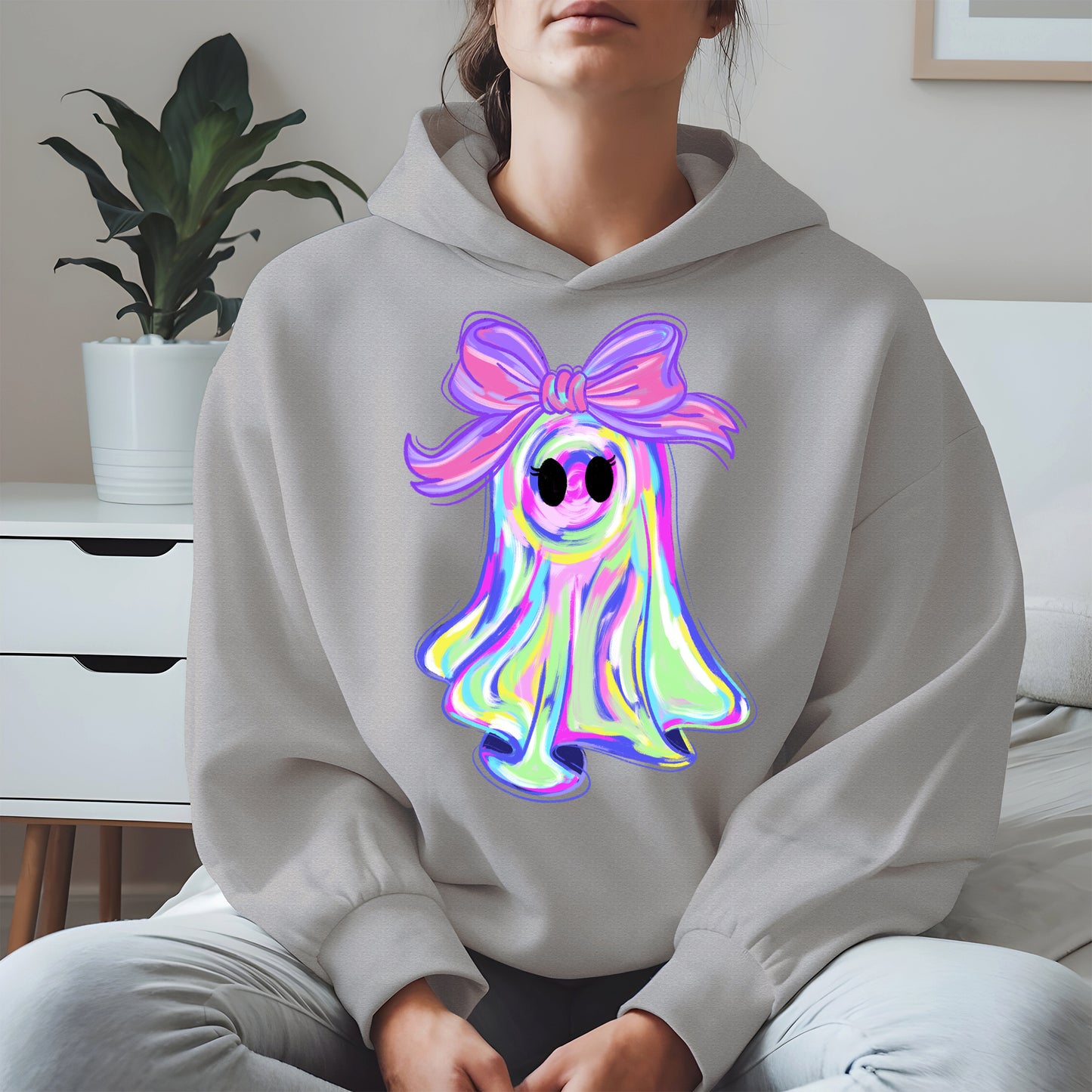 Pastel Ghost Shirt Hoodie Sweatshirt for Halloween Vibes