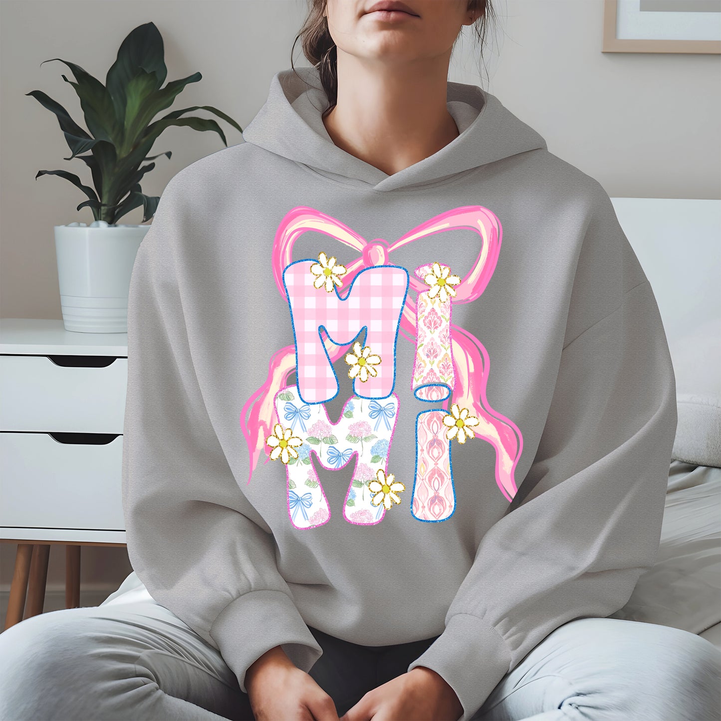 Cute MIMI Shirt Mother Tee Hoodie Sweatshirt Gift for Grandma