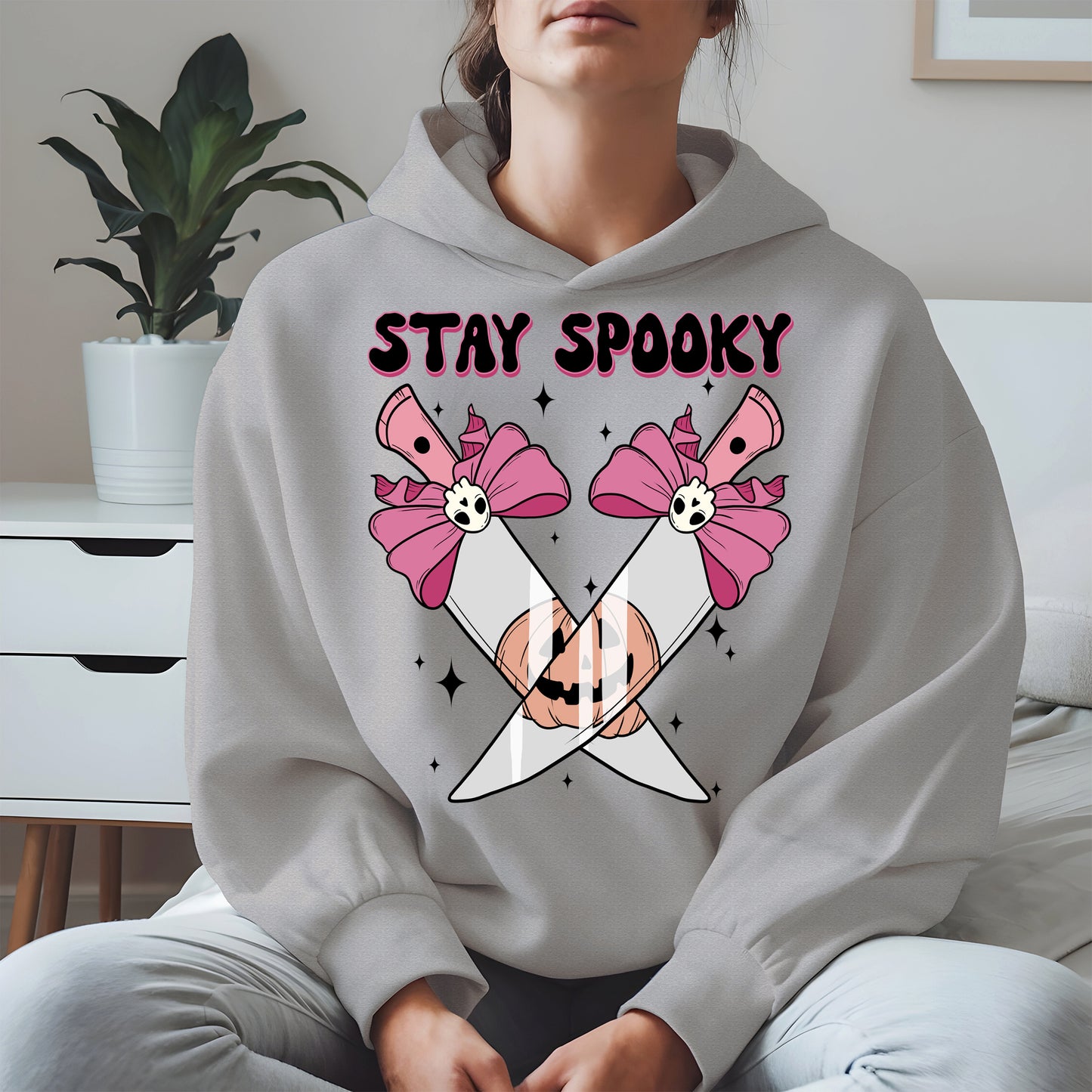 Stay Spooky Knife Halloween Shirt