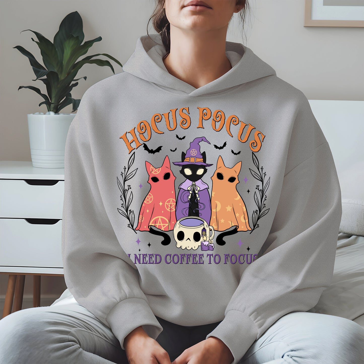 Hocus Pocus Coffee Cat Shirt