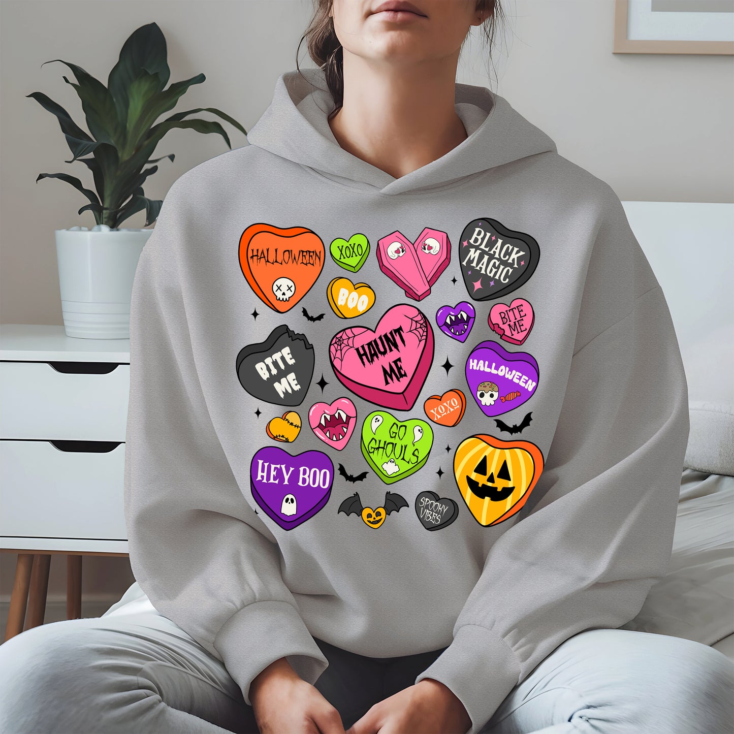 Halloween Candy Hearts Shirt