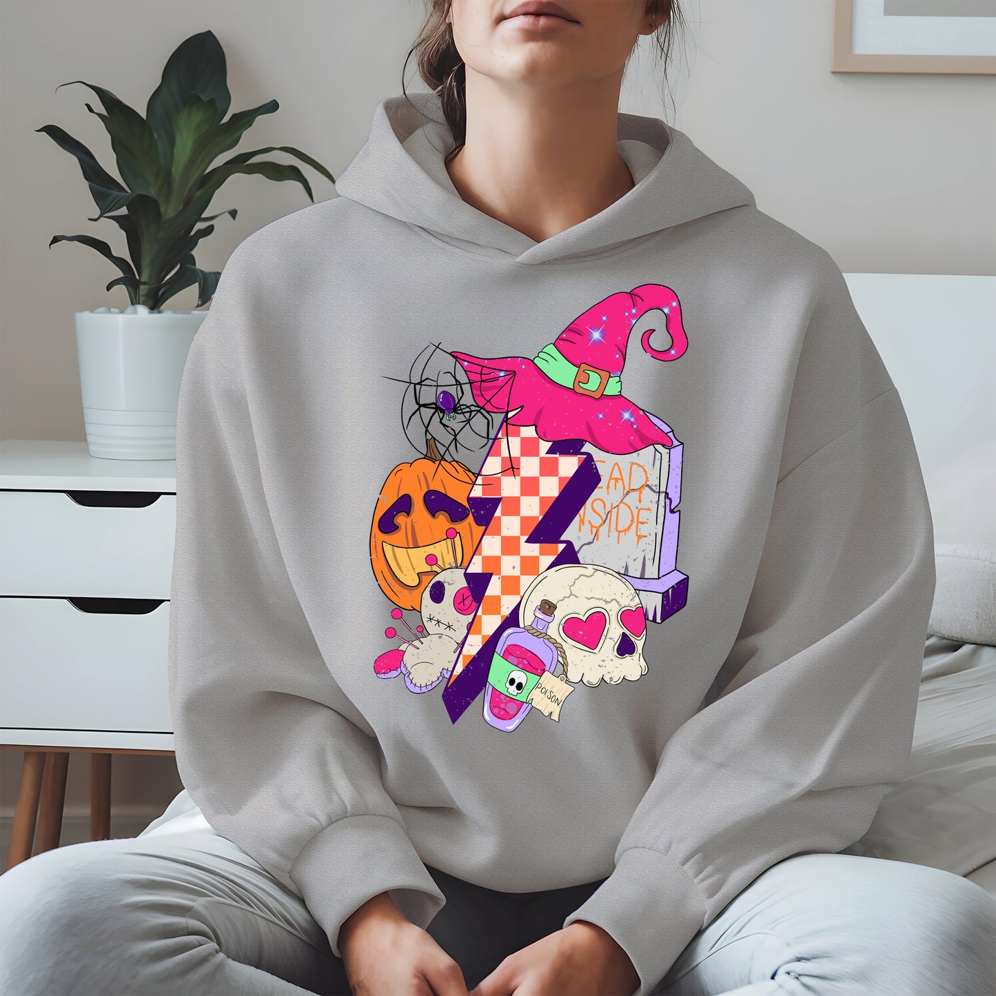 Witchy Lightning Halloween Shirt
