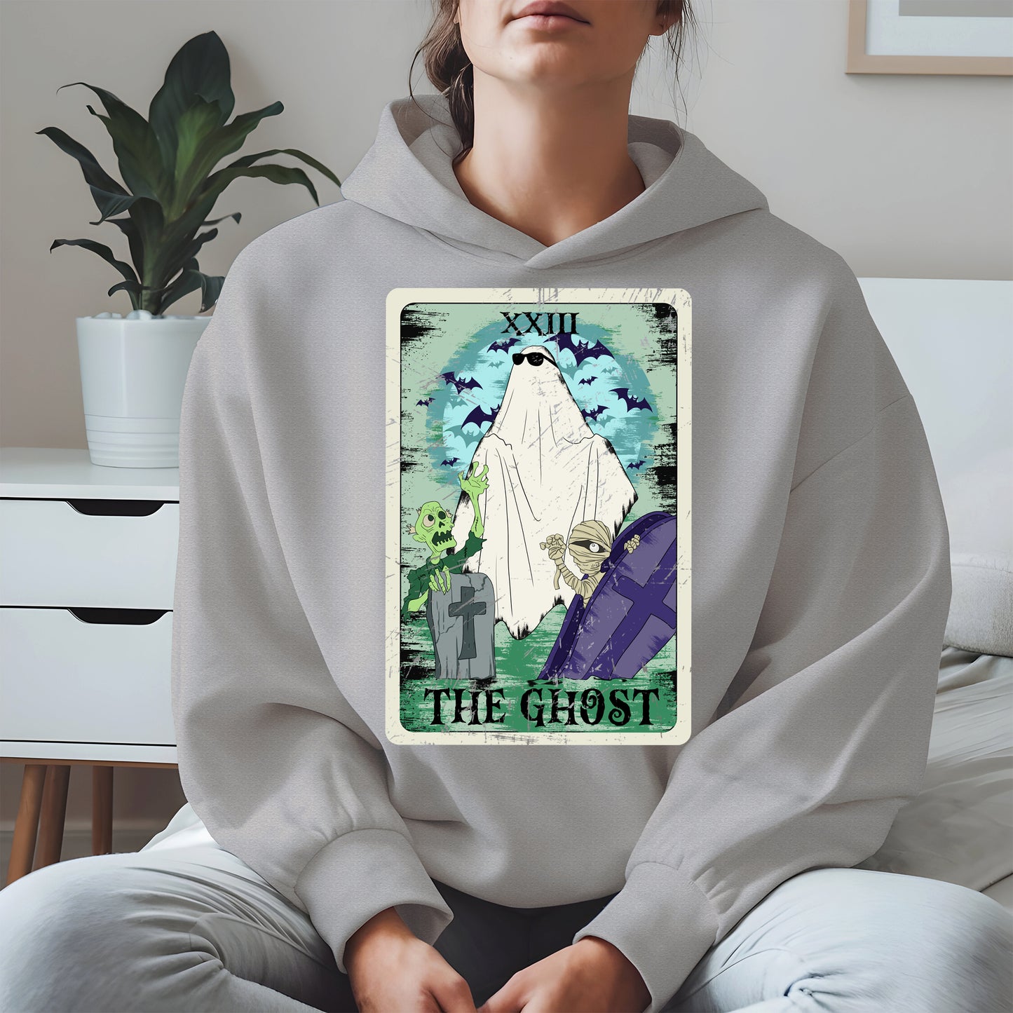 The Ghost Tarot Halloween Shirt