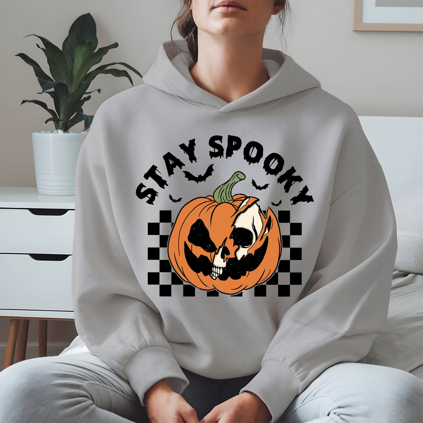 Creepy Skull Pumpkin Halloween Shirt