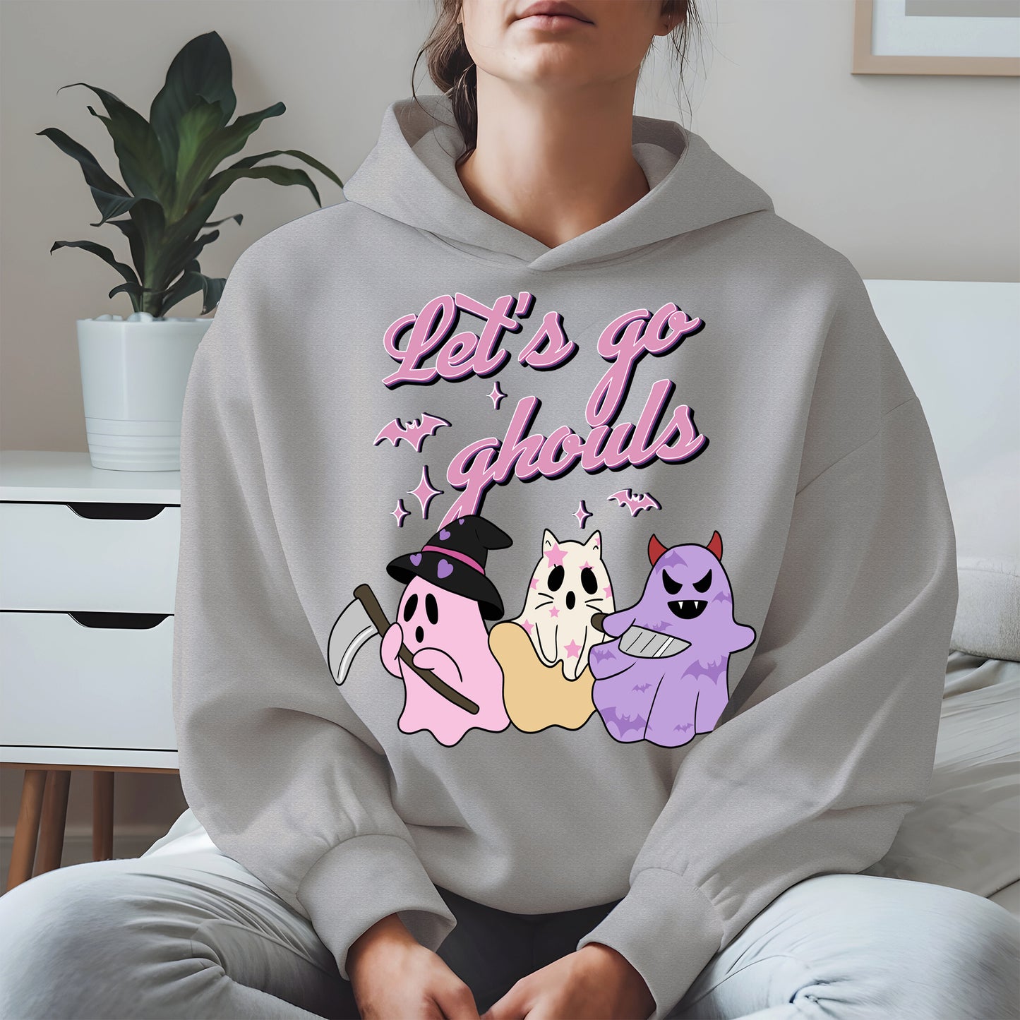 Let’s Go Ghouls Shirt Cute Halloween Ghost