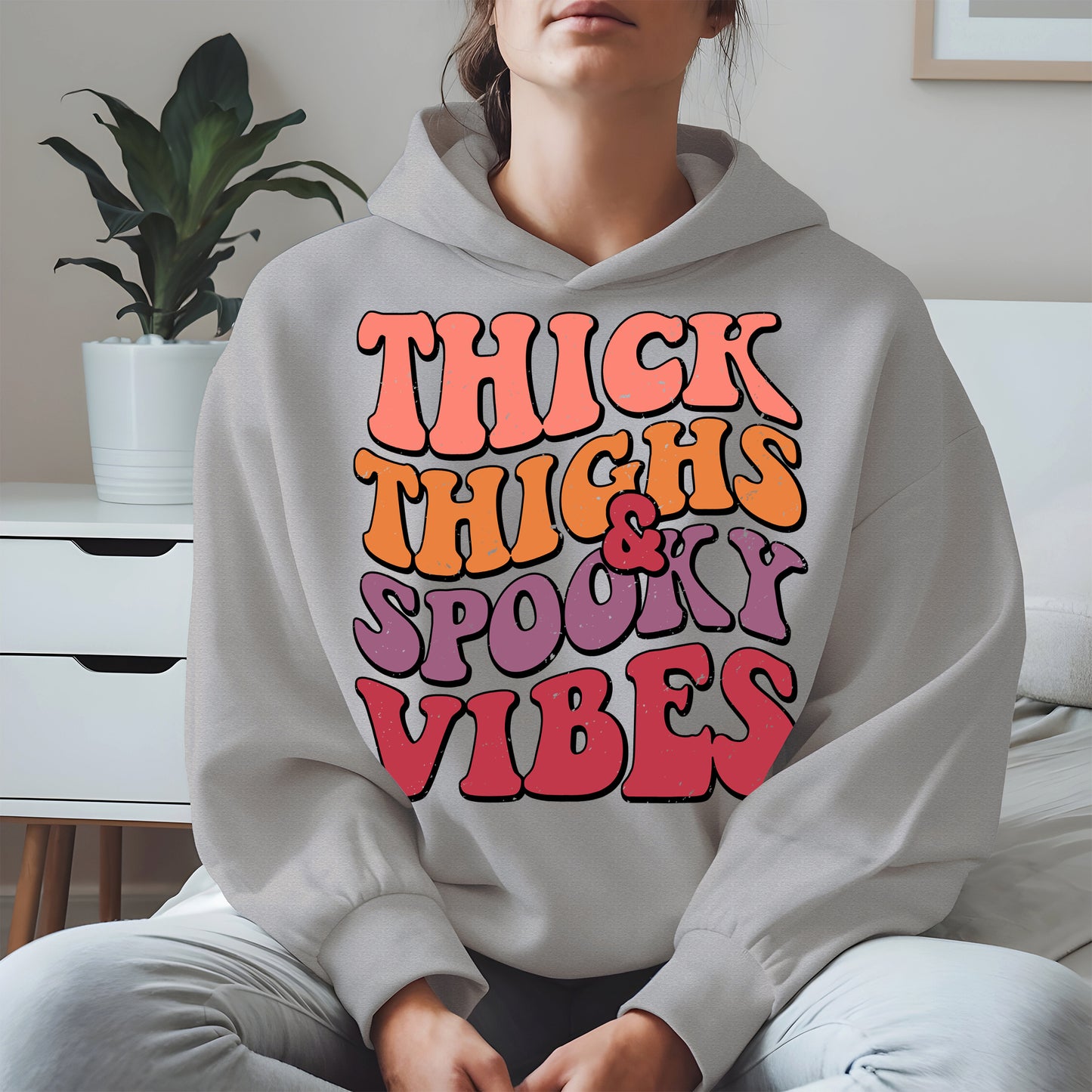 Thick Thighs and Spooky Vibes Shirt