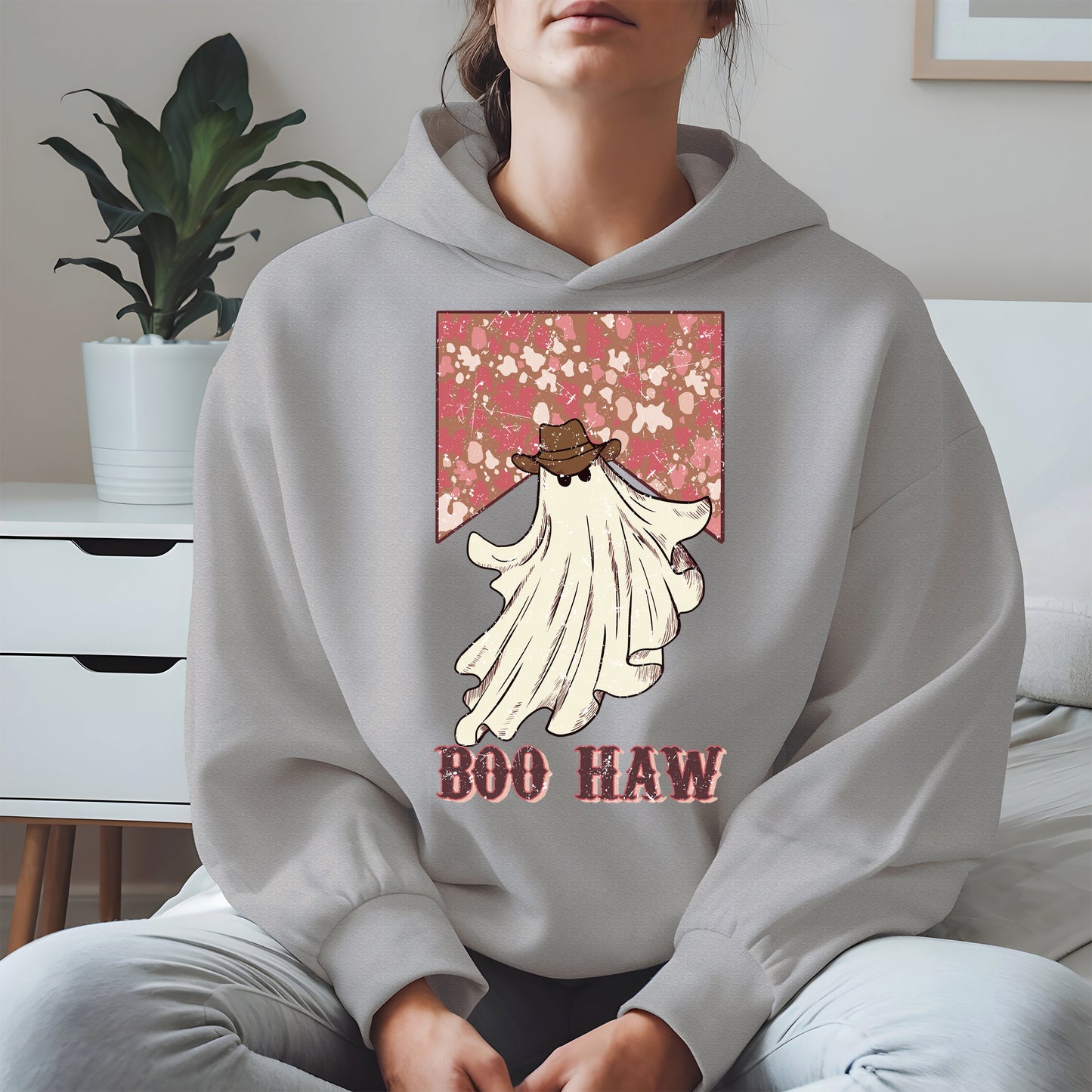 Boo Haw Western Ghost Cowgirl Tee