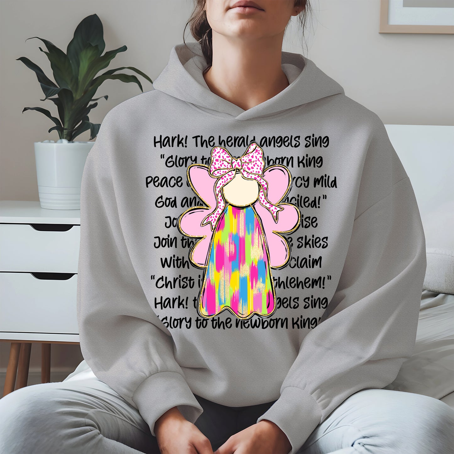 Colorful Angel Christmas Shirt