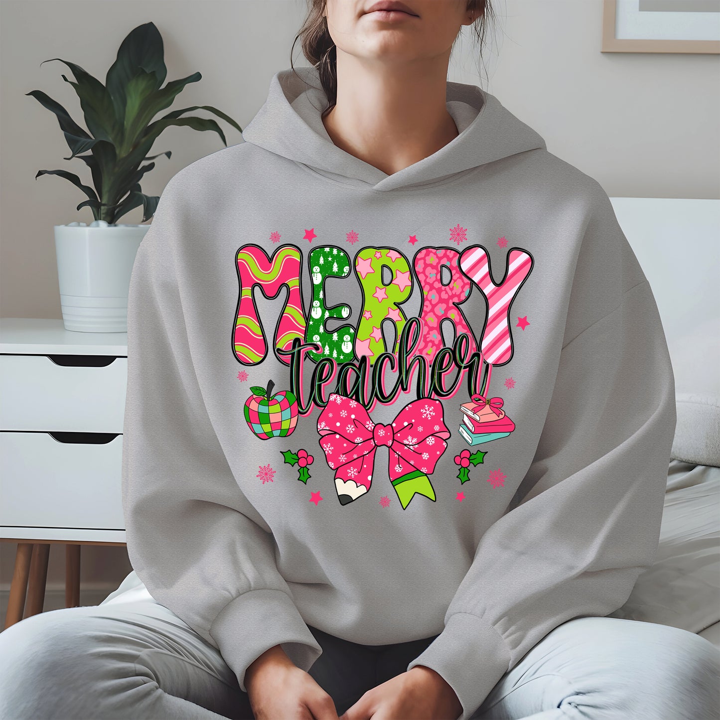 Merry Teacher Christmas Shirt