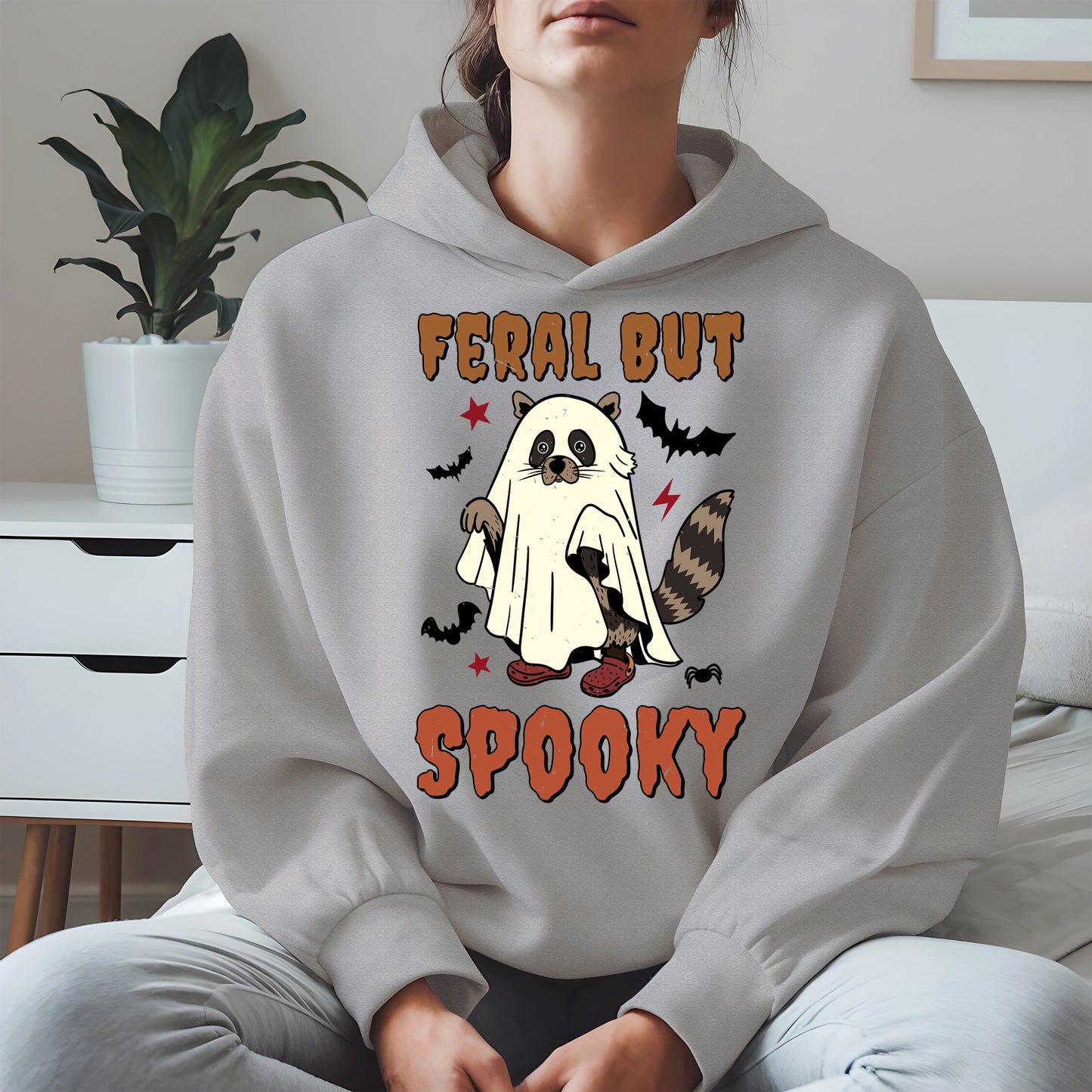 Feral But Spooky halloween shirt