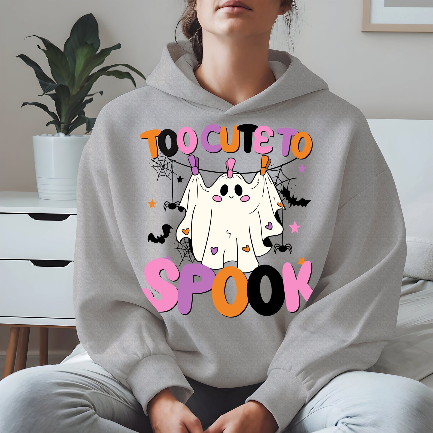 Too cute to spook halloween shirt