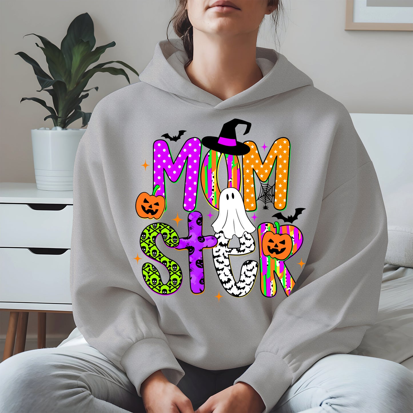 Momster halloween shirt and hoodie