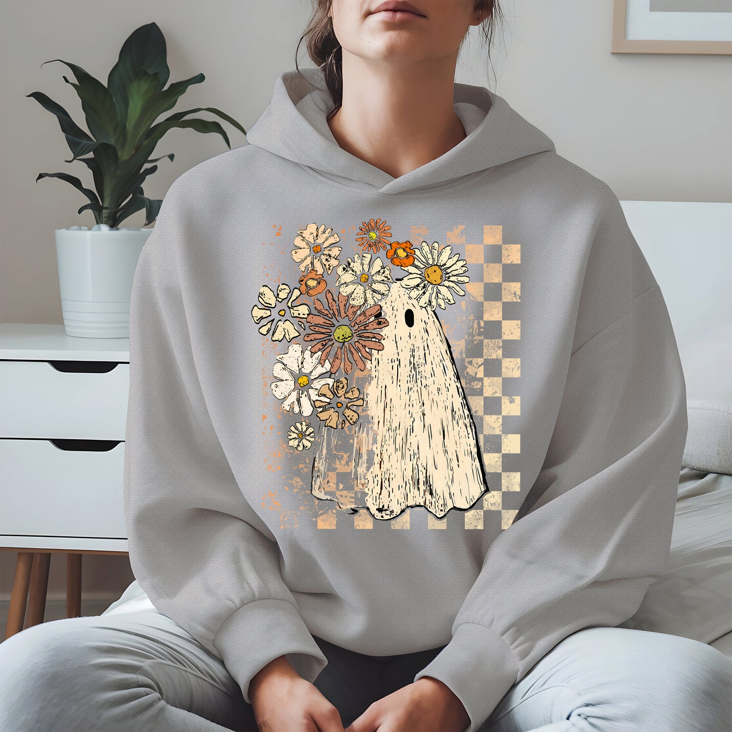 Ghost Floral halloween shirt