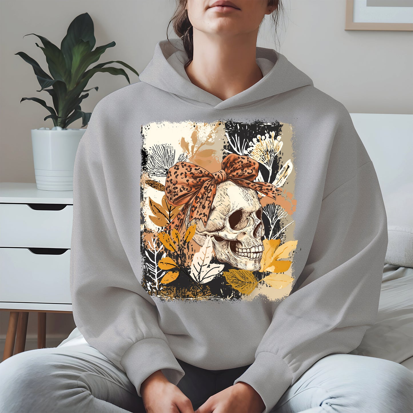 Skull Coquette Boho halloween shirt