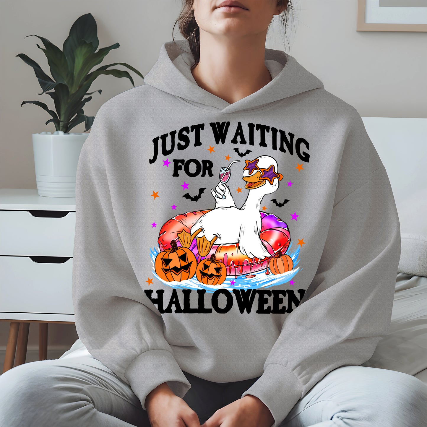 Just waiting for Halloween halloween shirt