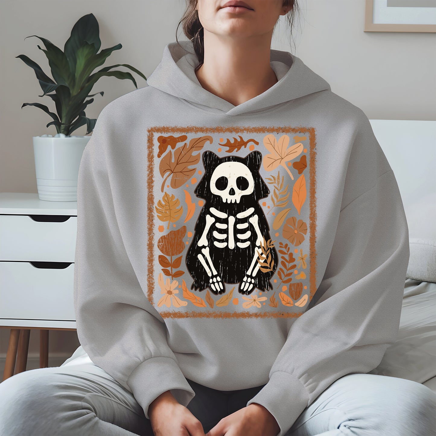 Halloween raccoon floral halloween shirt