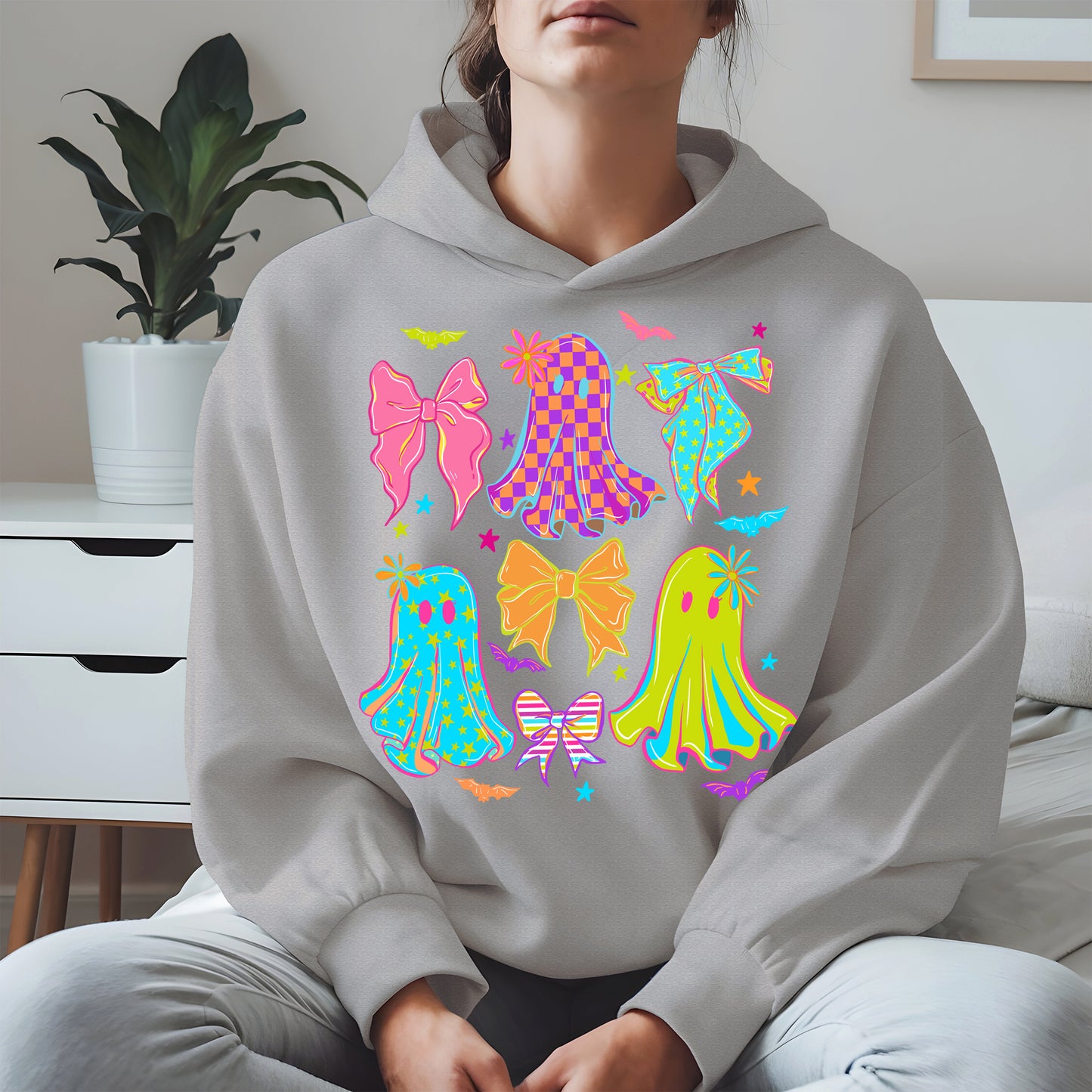Neon Ghost Coquette halloween shirt