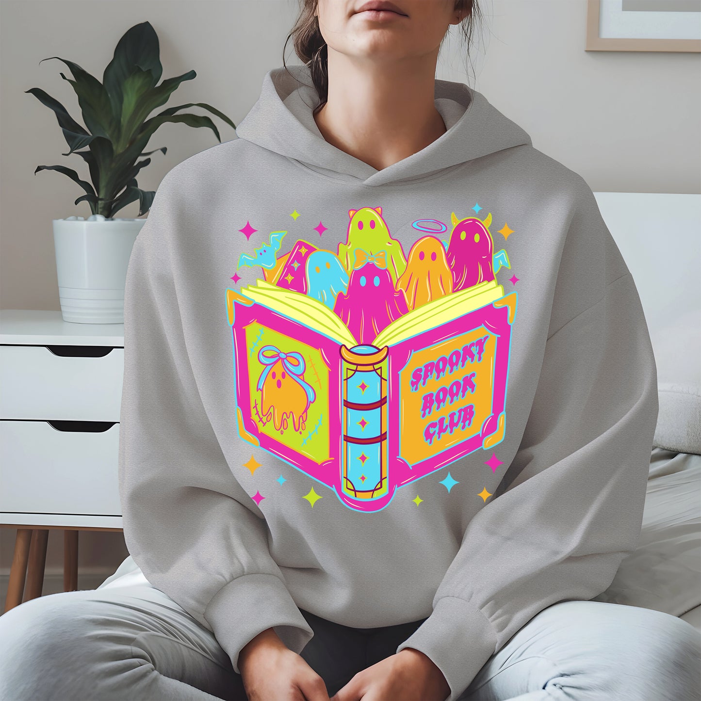 Spooky Book Club shirt and hoodie
