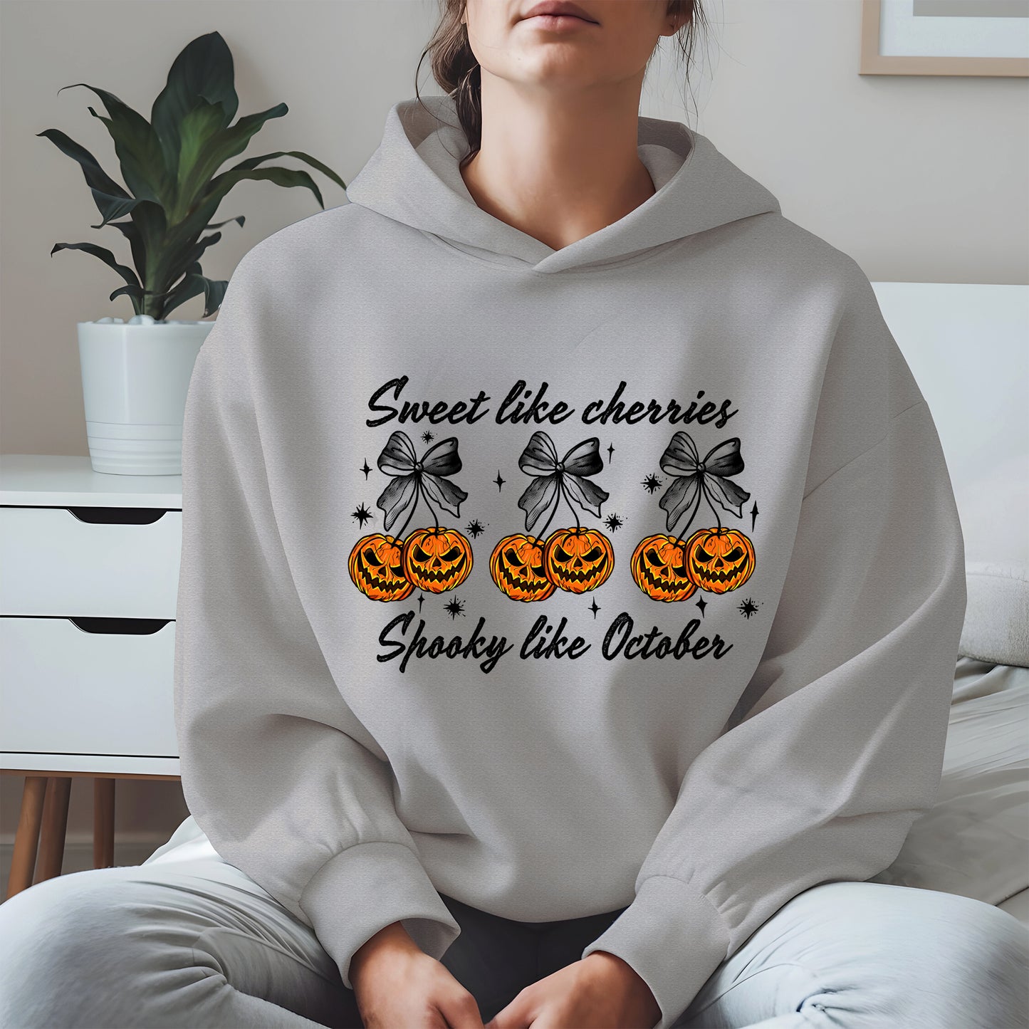 Sweet like cherries Spooky like October shirt